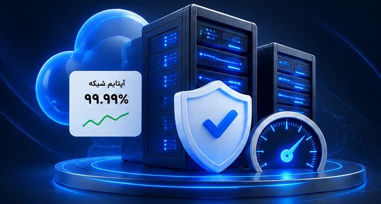 سرورهای ممتازسرور همراه سپر امنیت و سرعتسنج در حالت تاریک
