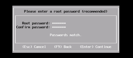 تعیین رمز عبور