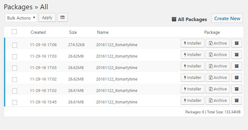 آموزش بک آپ گیری با استفاده از Duplicator