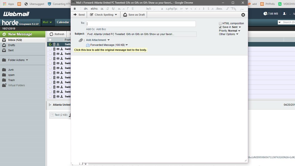 نحوه فوروارد کردن ایمیل از Cpanel 2