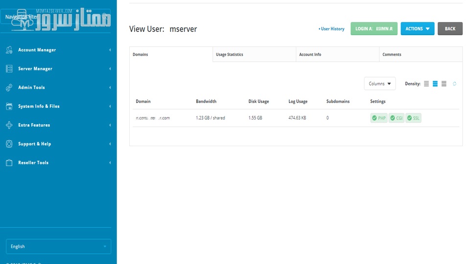 تغییر نسخه PHP در دایرکت ادمین