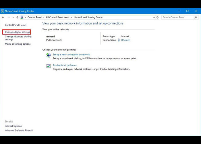 روش تغییر تنظیمات DNS