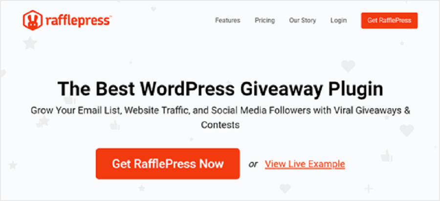 7 مورد از بهترین افزونه های اینستاگرام در وردپرس : RafflePress