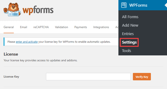 دسترسی به داده های مکان جغرافیایی با WPForms 