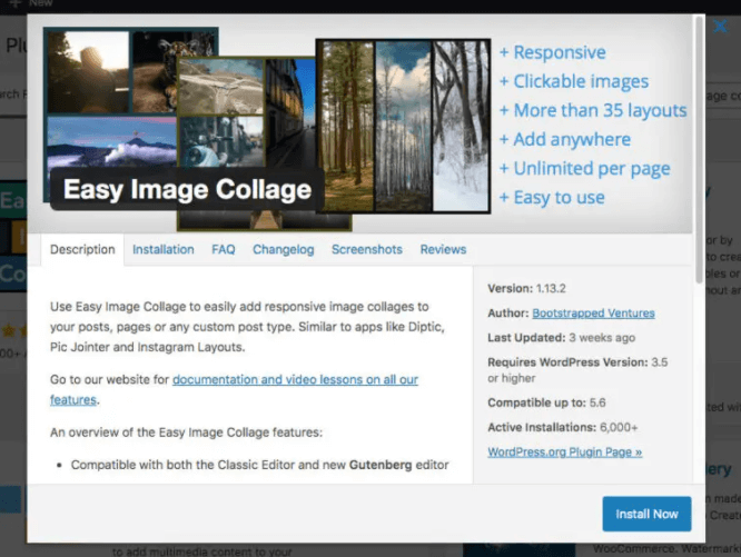 Easy Image Collage