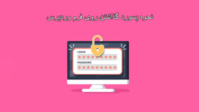 پسورد گذاشتن روی فرم وردپرس