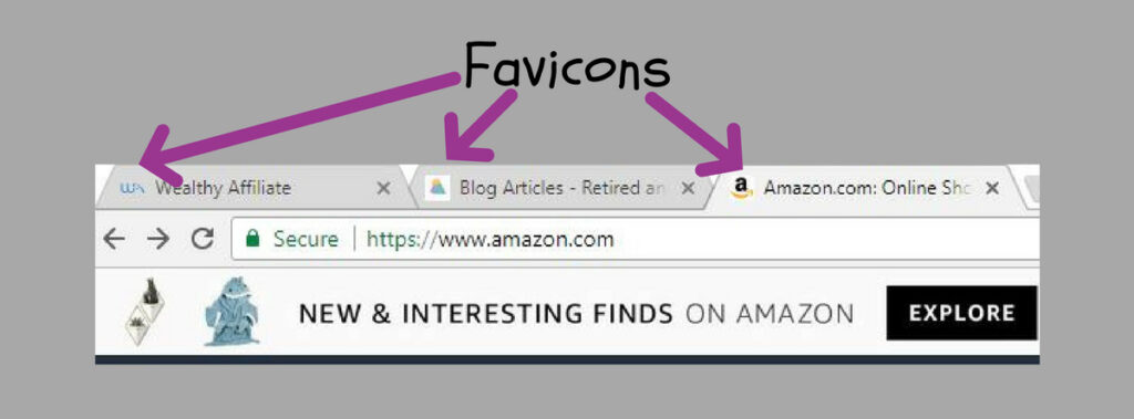 عدم توجه به favicon، یک اشتباه مهم در طراحی سایت های تازه کار.