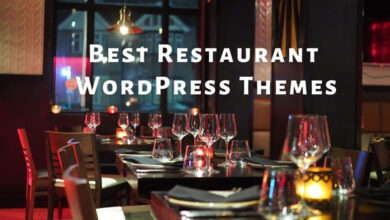 قالب وردپرس سایت رستوران