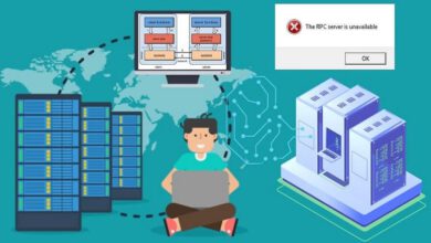 خطای RPC Server is Unavailable