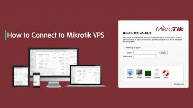 نحوه اتصال به سرور میکروتیک