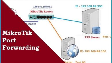 port forwarding در میکروتیک