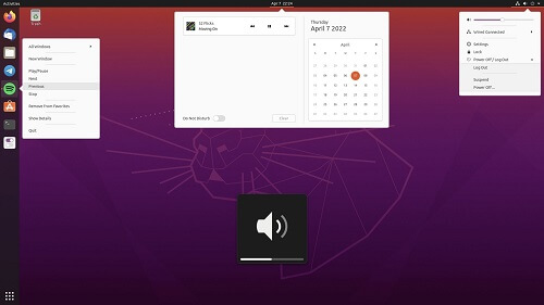 رابط کاربری دسکتاپ در 20.04 Ubuntu